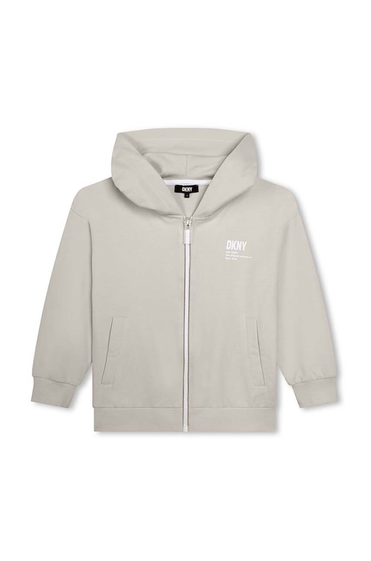 Dětská bavlněná mikina Dkny D60028.114.150 bílá SS24