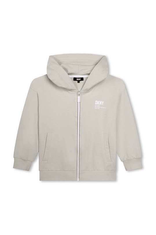 Dětská bavlněná mikina Dkny D60028.162.174 bílá SS24