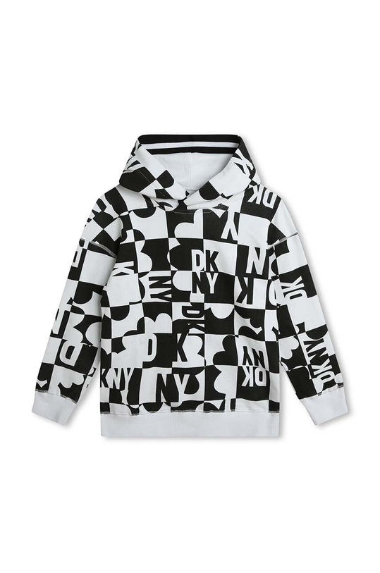 Dkny bluza bawełniana dziecięca D60031.162.174 biały SS24
