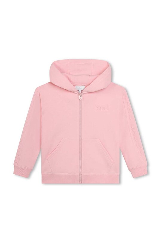 Детская хлопковая кофта Marc Jacobs хлопок розовый W60034.114.150