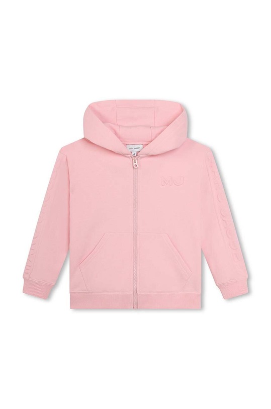 Marc Jacobs bluza bawełniana dziecięca z kapturem różowy W60034.162