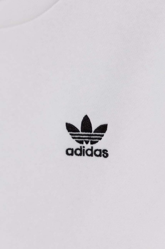 CHLAPEC Dětská mikina adidas Originals IP3052 bílá