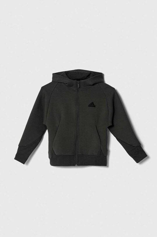 adidas bluza dziecięca z elastanem zielony IM8398