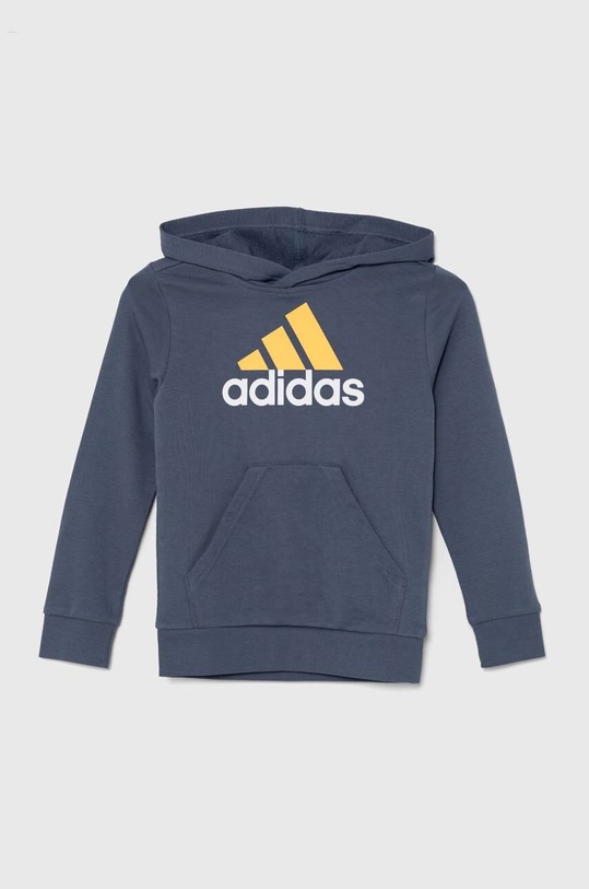 Παιδική μπλούζα adidas με κουκούλα γκρί IQ4078