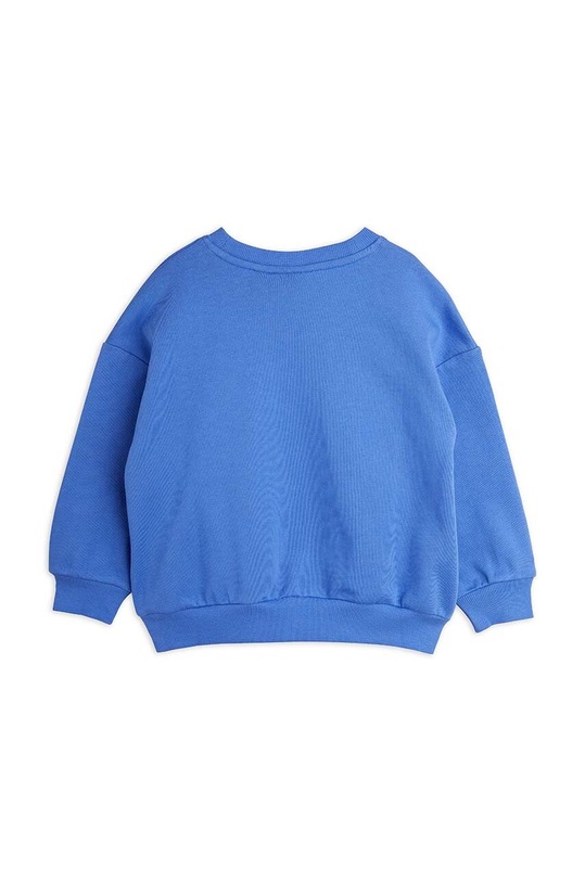 Mini Rodini bluza bawełniana dziecięca Squirrel 2422015460 niebieski SS24