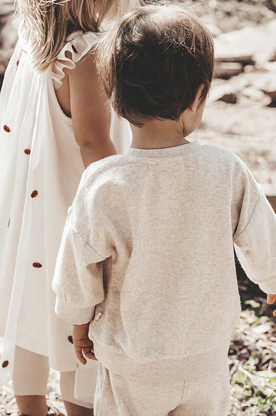 That's mine hanorac de bumbac pentru copii Sora 0653121 bej