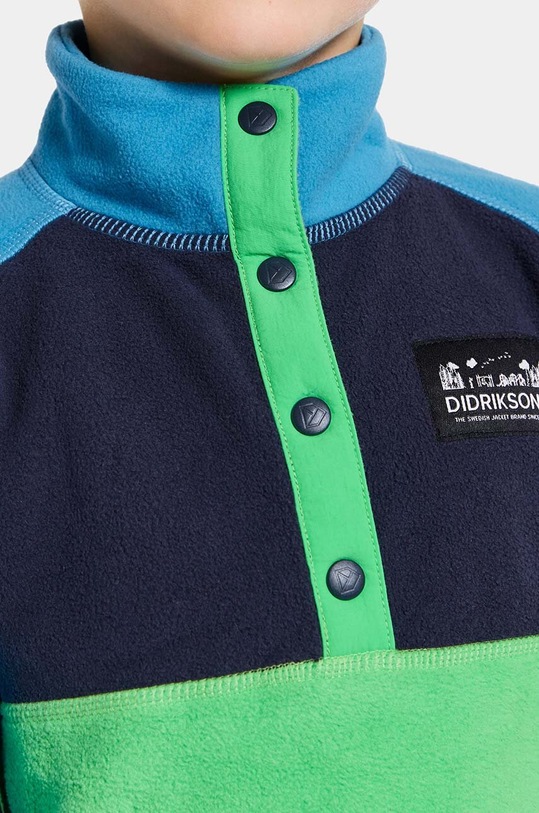 Dětská mikina Didriksons MONTE KIDS HALF BU 3 modrá 505279