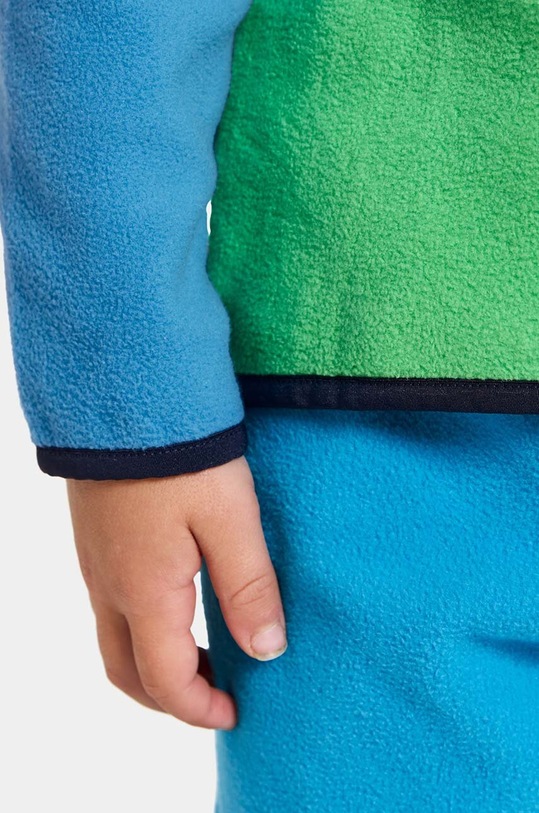 Dětská mikina Didriksons MONTE KIDS HALF BU 3 505279 modrá