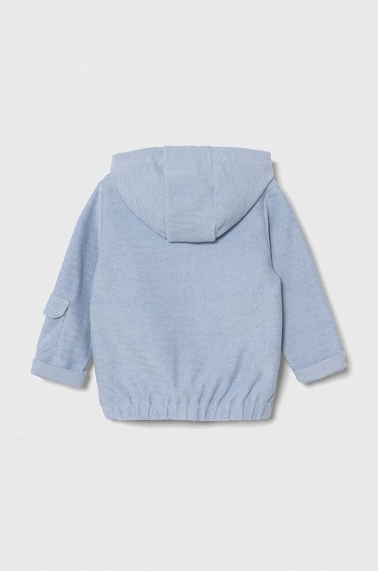 Dětská bavlněná mikina United Colors of Benetton 39T2A5014.W.Seasonal modrá SS24