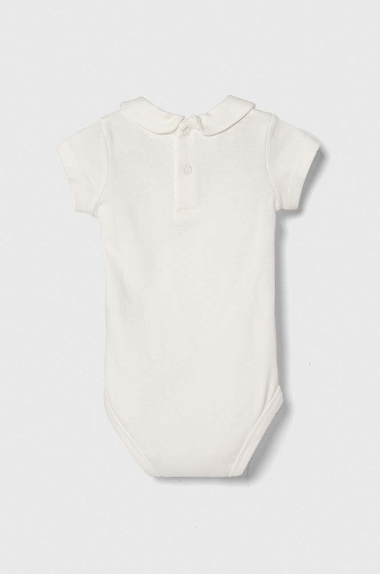 United Colors of Benetton body bawełniane niemowlęce 3I9WMB112.W.Repro.PPYH biały SS24