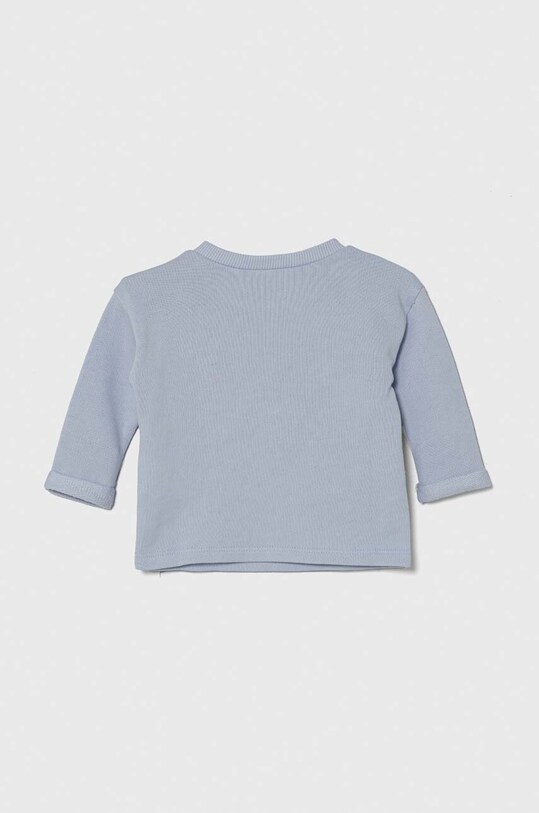 United Colors of Benetton bluza bawełniana niemowlęca 3J70A1050.W.Seasonal niebieski SS24