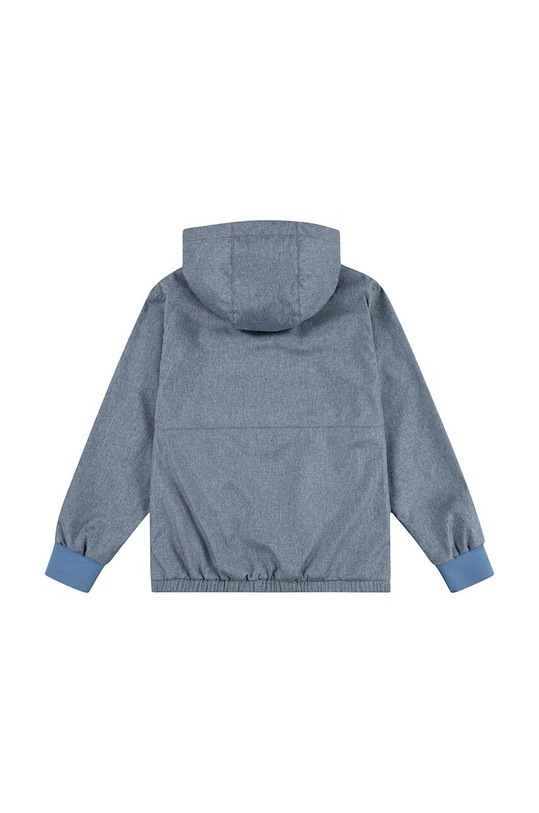 Levi's bluza bawełniana dziecięca LVB CHAMBRAY ANORAK 9EK395 niebieski SS24