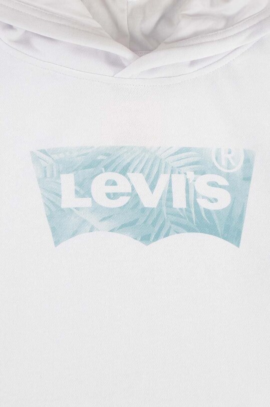 Детская кофта Levi's LVB PALM BATWING FILL HOODIE белый 9EK810