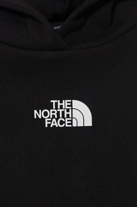 Fiú The North Face gyerek melegítőfelső pamutból PO ZUMU HOODIE NF0A877R fekete