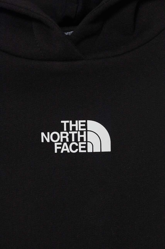 Fiú The North Face gyerek melegítőfelső pamutból PO ZUMU HOODIE NF0A877R fekete