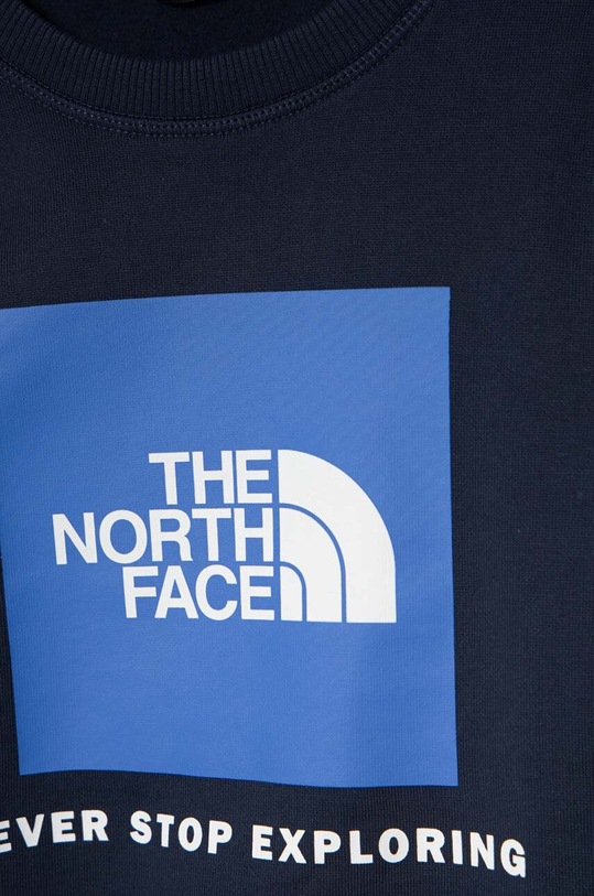 Κοριτσίστικα Παιδική βαμβακερή μπλούζα The North Face REDBOX CREW NF0A89PC σκούρο μπλε
