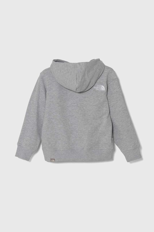 The North Face bluza OVERSIZED HOODIE NF0A89PF gri SS24