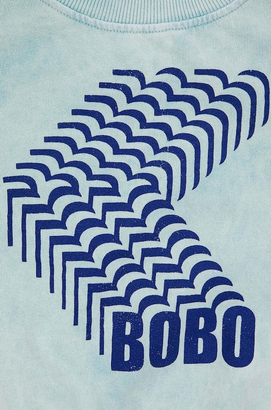 Băieți Bobo Choses hanorac de bumbac pentru copii 124AC043 albastru