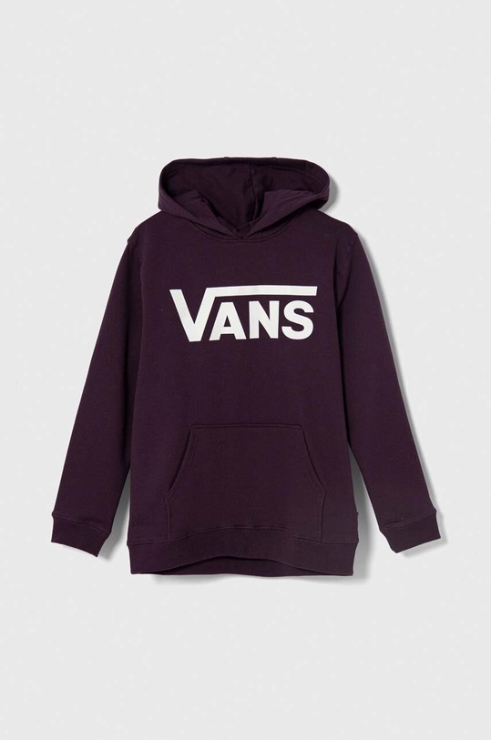Dětská bavlněná mikina Vans VANS CLASSIC PO s kapucí fialová VN0008C6CHJ