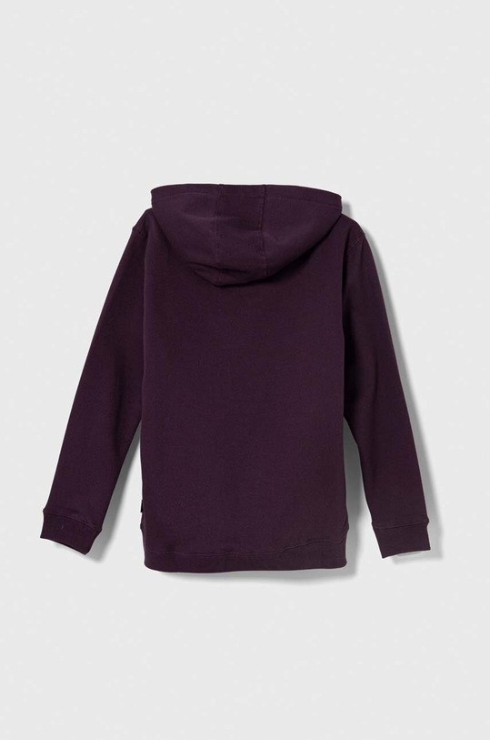 Dětská bavlněná mikina Vans VANS CLASSIC PO VN0008C6CHJ fialová SS24