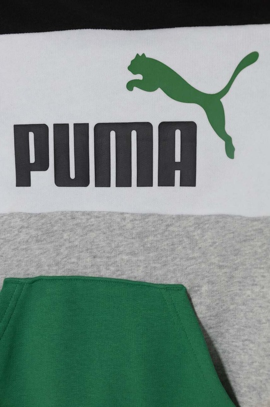 Chłopiec Puma bluza dziecięca ESS BLOCK TR B 679718 zielony