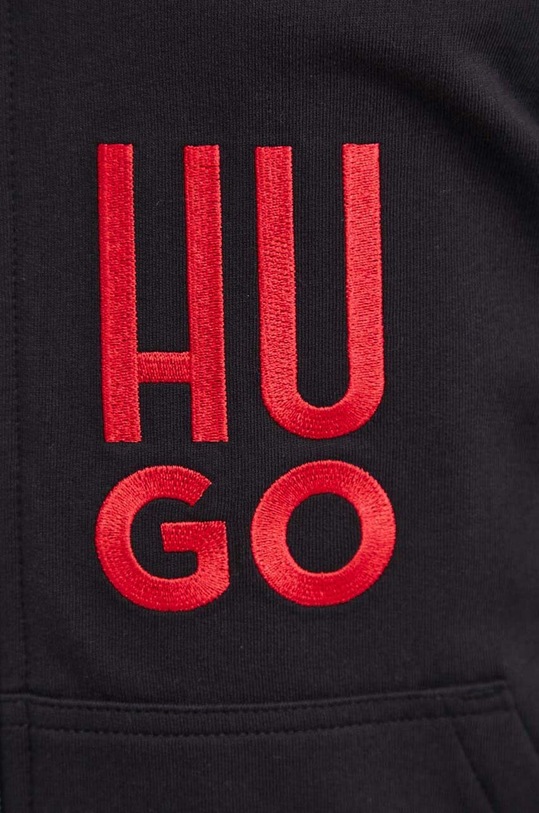 HUGO bluza bawełniana lounge 50510533 czarny