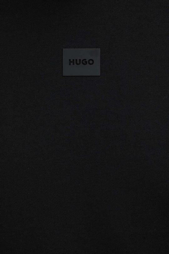Bavlněná mikina HUGO 50505043 černá