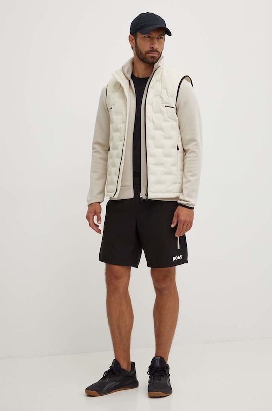 BOSS Green bluza 50504730 beżowy SS24