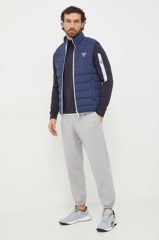 BOSS Green bluză 50504749 bleumarin SS24