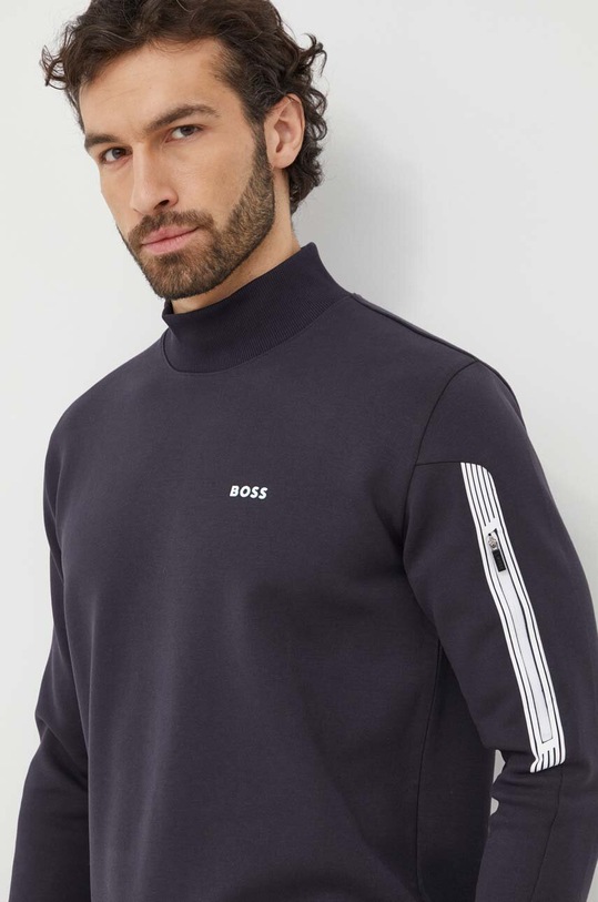 BOSS Green bluză bleumarin 50504749