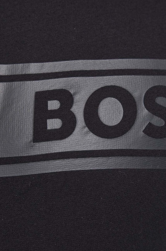 BOSS bluza bawełniana lounge 50510629 czarny