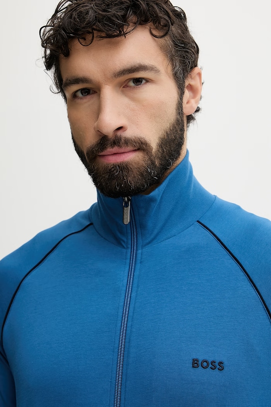 BOSS bluza lounge niebieski 50515307