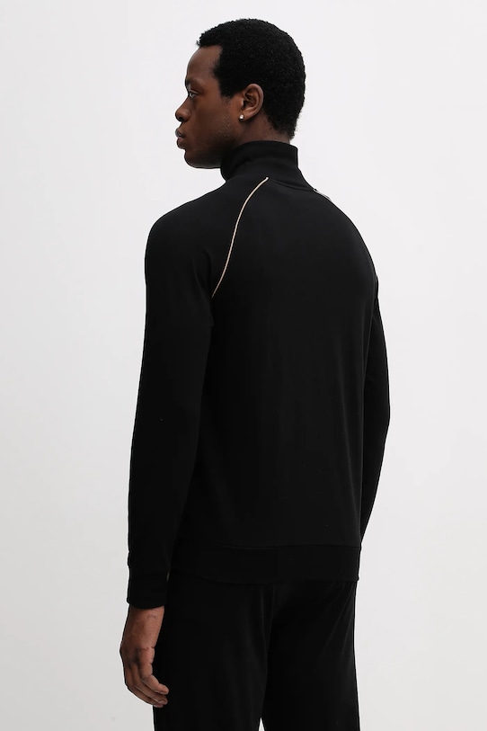 Ρούχα Φούτερ lounge BOSS 50515307 μαύρο