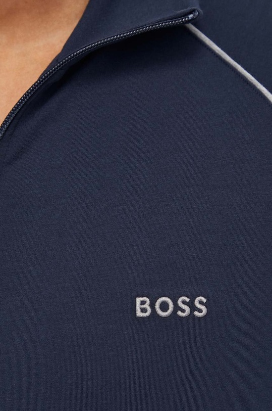 BOSS bluză bleumarin 50515366