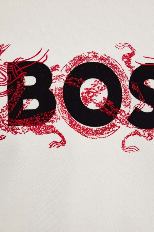 BOSS hanorac de bumbac 50510132 bej