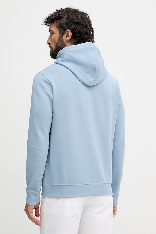 Odjeća BOSS Orange dukserica sa kapuljačom muška od pamuka Wetalk 50509314 plava