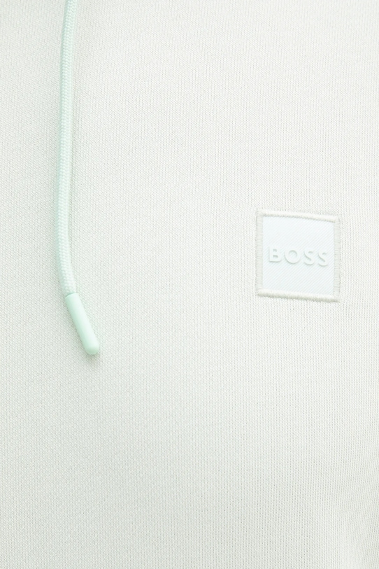 Bavlnená mikina BOSS Orange zelená 50509314