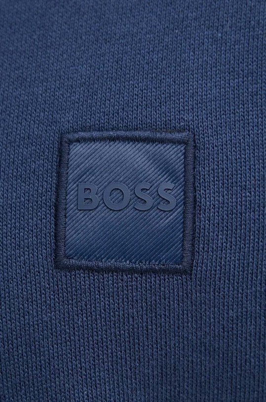 Βαμβακερή μπλούζα Boss Orange 50509314 μπλε