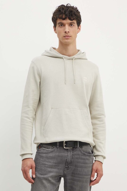 Boss Orange hanorac de bumbac verde 50509314