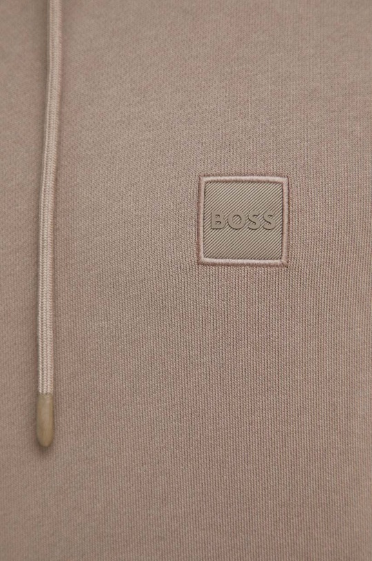 BOSS Orange bluza bawełniana 50509314 brązowy