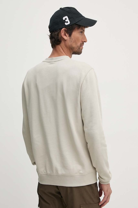 Oblečenie Bavlnená mikina Boss Orange 50509323 béžová