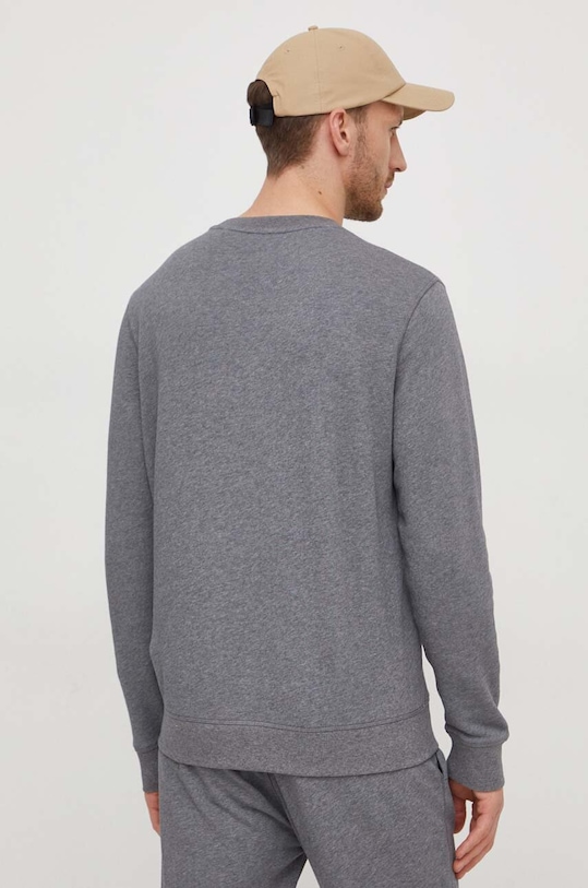 Oblečenie Bavlnená mikina Boss Orange 50509323 sivá