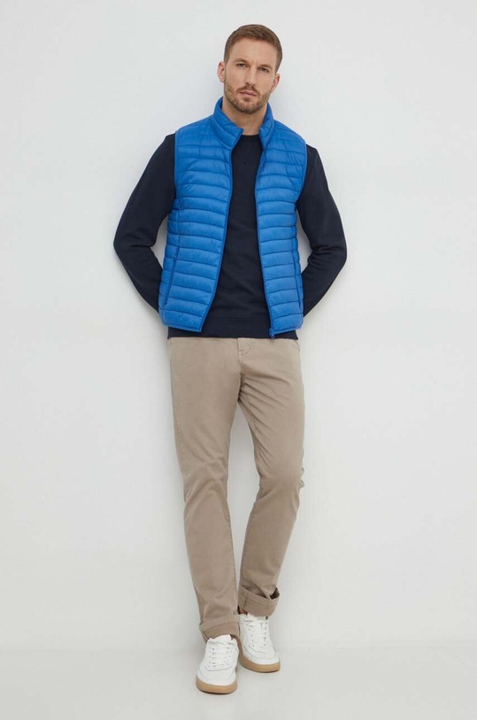 BOSS Orange bluza bawełniana 50509323 granatowy AA00