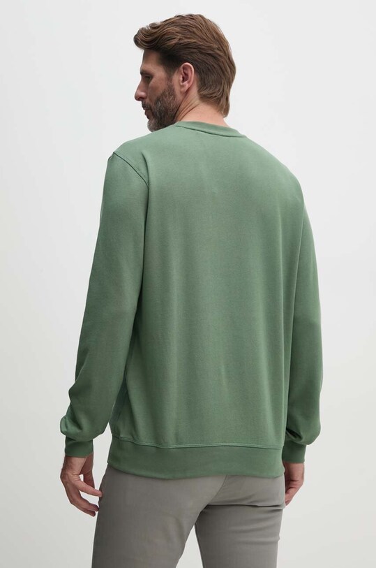Odzież BOSS Orange bluza bawełniana 50509323 zielony