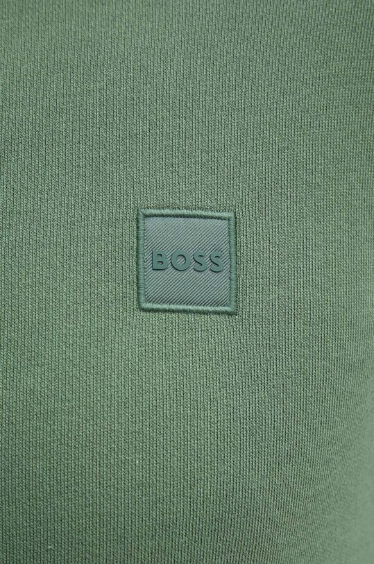 BOSS Orange hanorac de bumbac 50509323 verde