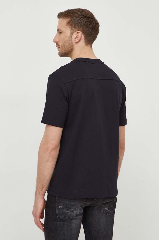 Odzież BOSS Orange t-shirt bawełniany 50511051 czarny