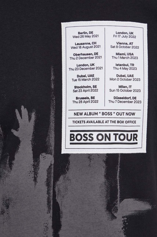 BOSS Orange t-shirt bawełniany 50511051 czarny