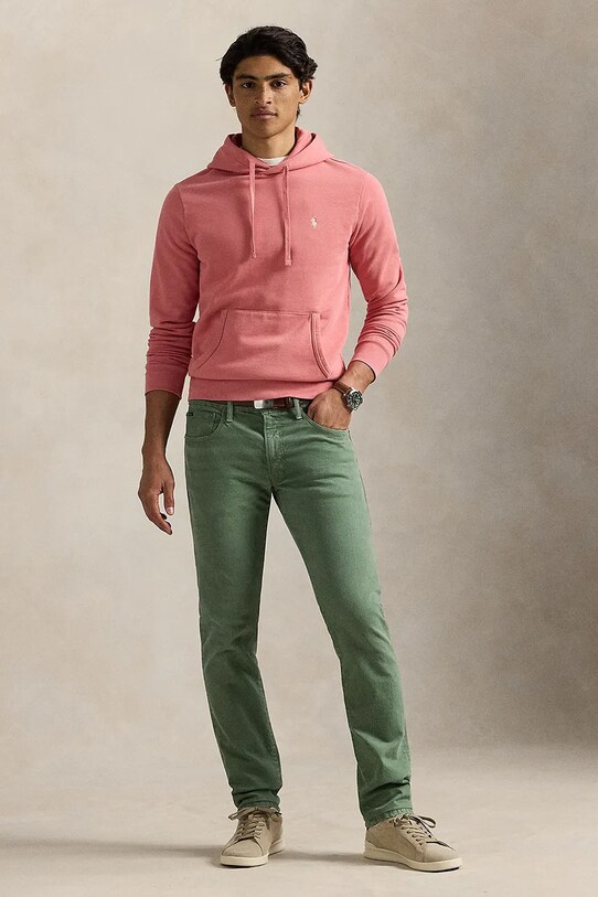 Abbigliamento Polo Ralph Lauren felpa in cotone 710916690 rosa