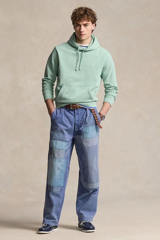 Oblečení Bavlněná mikina Polo Ralph Lauren 710916690 zelená