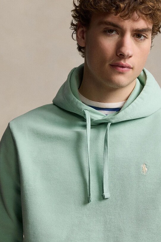 Бавовняна кофта Polo Ralph Lauren зелений 710916690